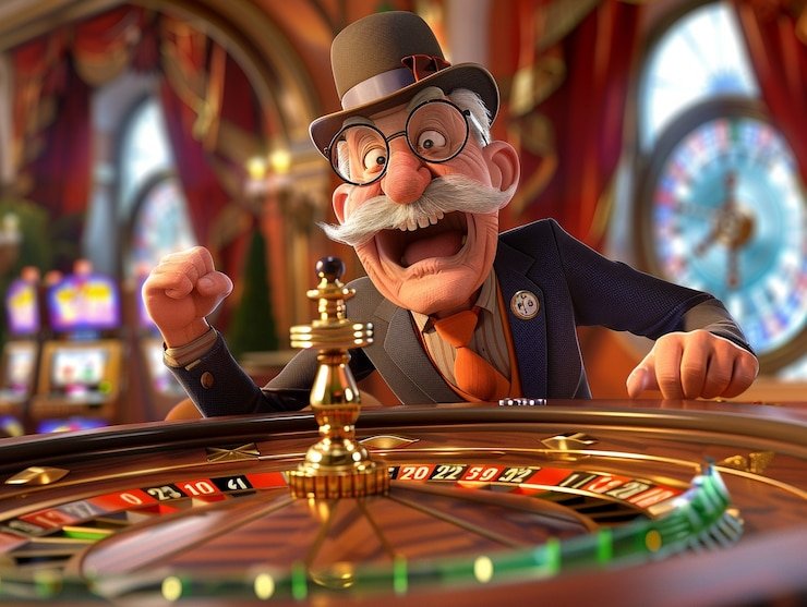 Multi-angle live-dealer studio setup for sjrtoto European Roulette with professional croupier